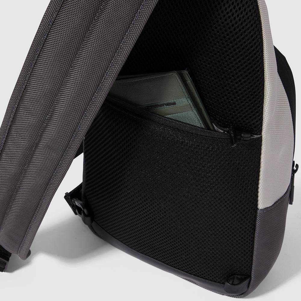 Piquadro Mono Sling Bag For IPad®mini In Recycled Fabric
