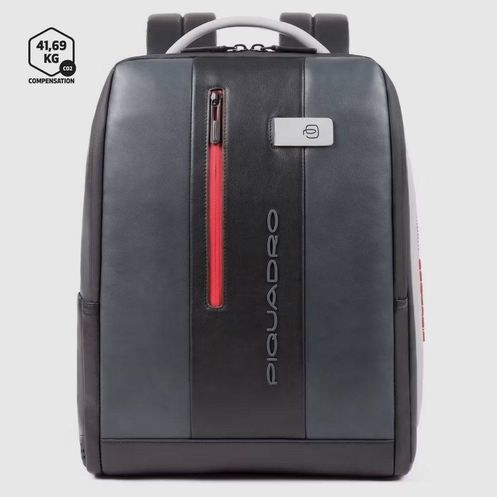 Piquadro PC and iPad® backpack with anti-theft cable