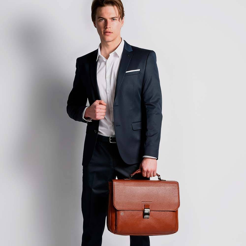 Piquadro 10.5"/9.7" Laptop And IPad® Expandable