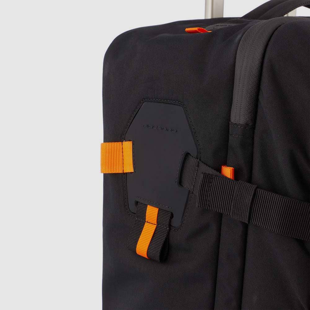 Piquadro Big Size Fabric Trolley Bag