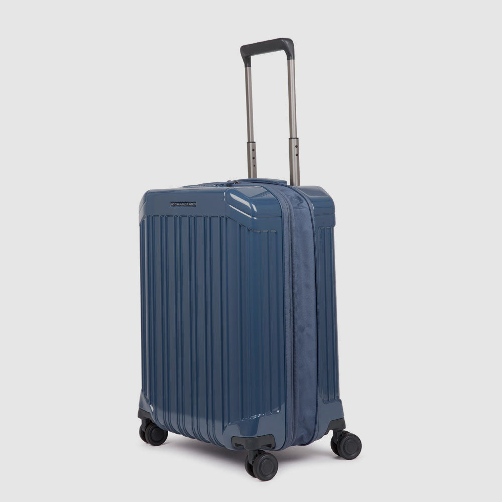 Piquadro Cabin Size, Expandable Hardside Spinner