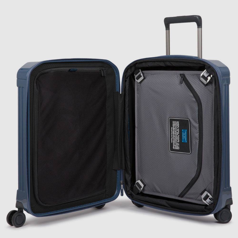 Piquadro Cabin Size, Expandable Hardside Spinner