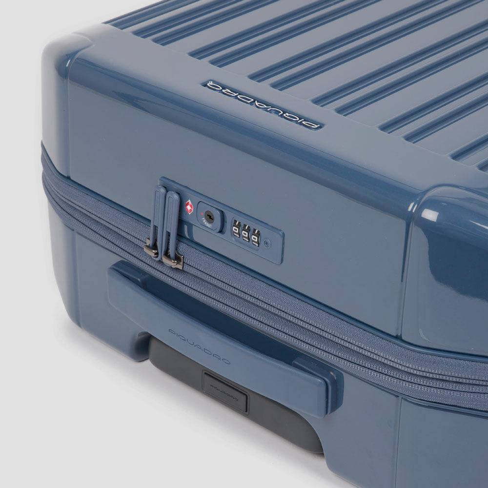 Piquadro Cabin Size, Expandable Hardside Spinner