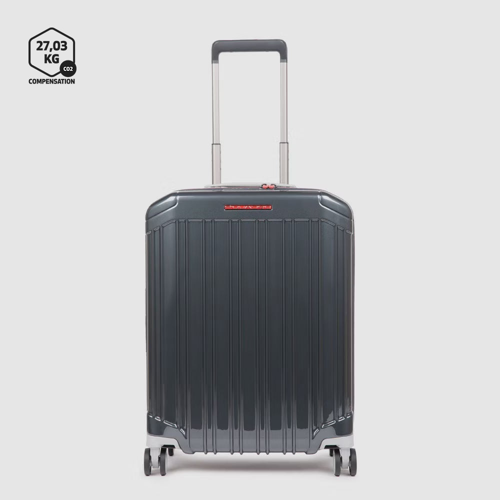 Piquadro Cabin size, ultra slim hardside spinner