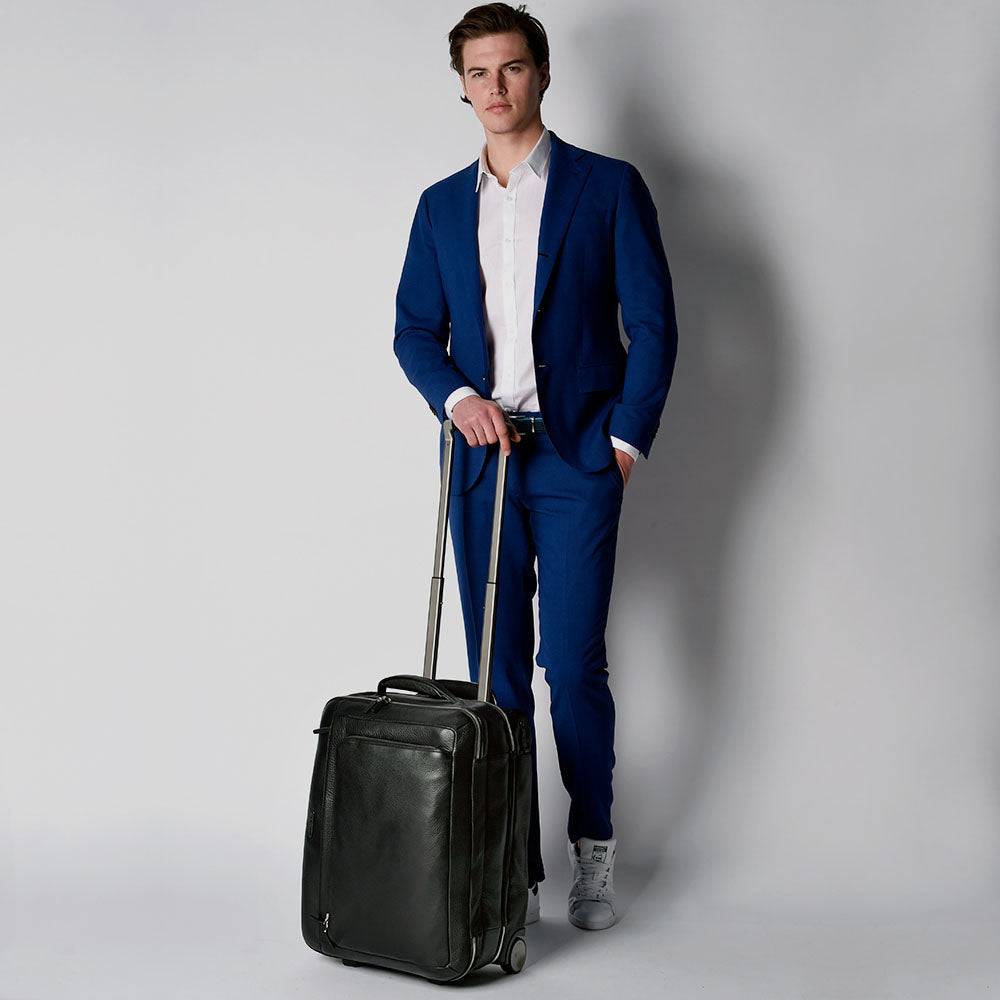 Piquadro Cabin Trolley With Double Computer And