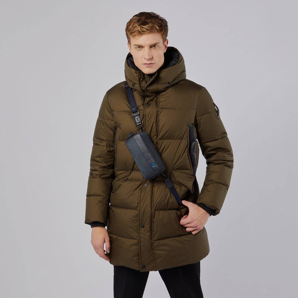 Piquadro Case With Three Dividers And Wrist Strap