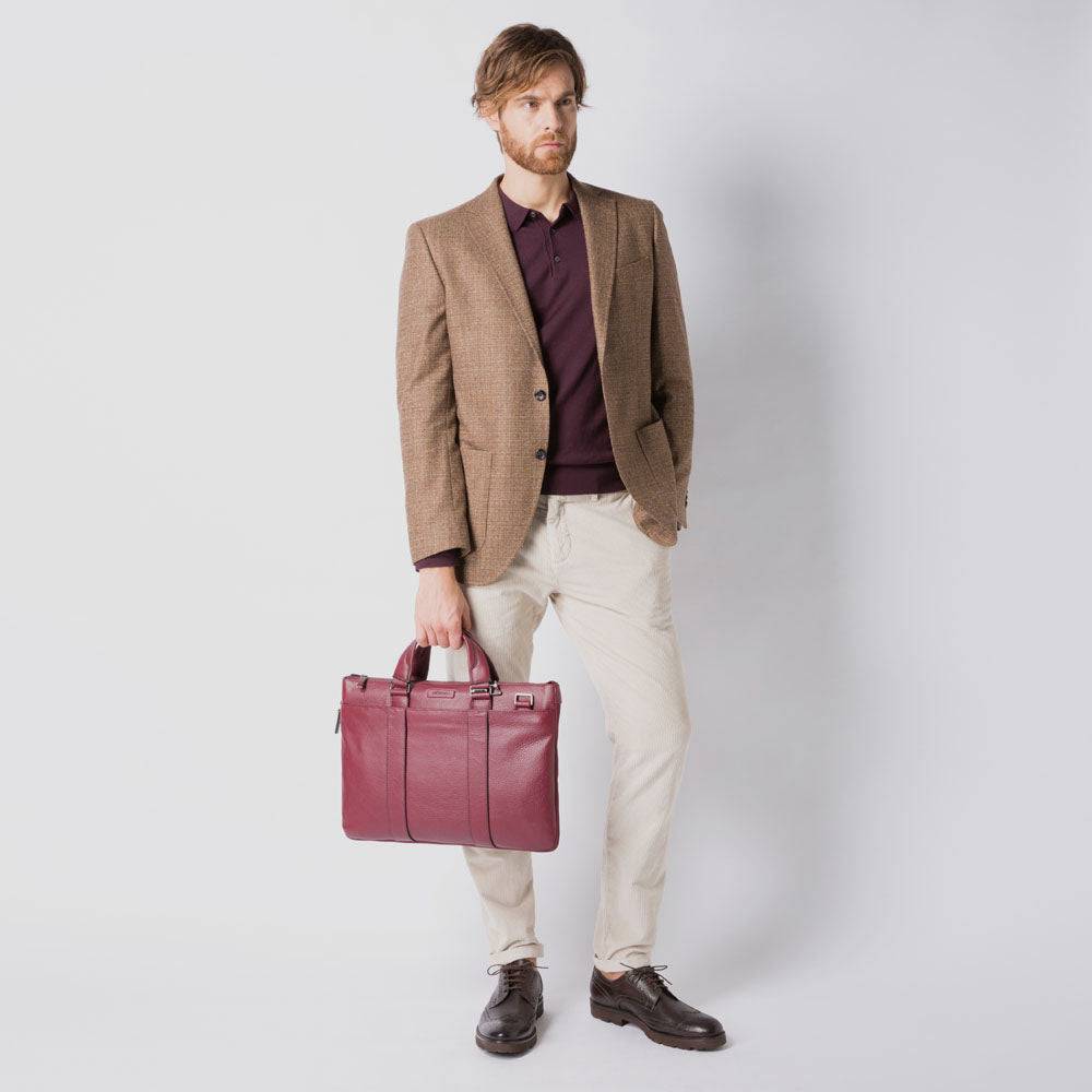 Piquadro Expandable, Slim Computer Bag