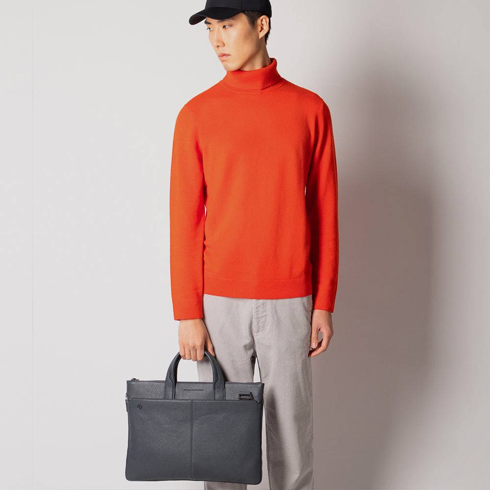 Piquadro Expandable, Slim Computer Bag 15"