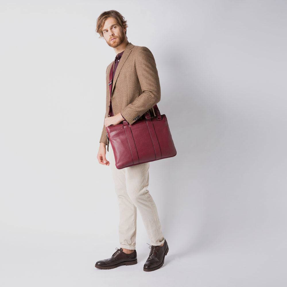 Piquadro Expandable, Slim Computer Bag