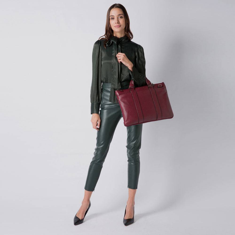 Piquadro Expandable, Slim Computer Bag