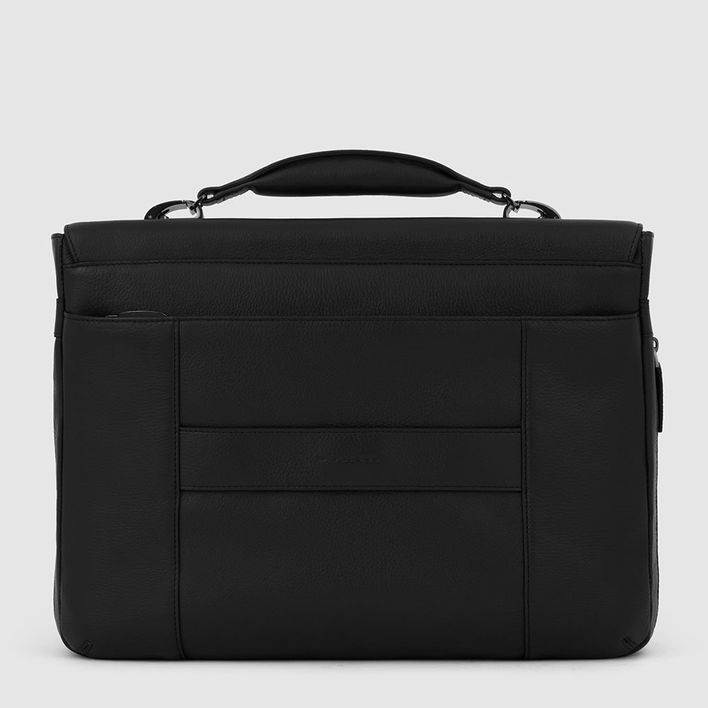 Piquadro Flap-over, Expandable Computer Bag 15,6"