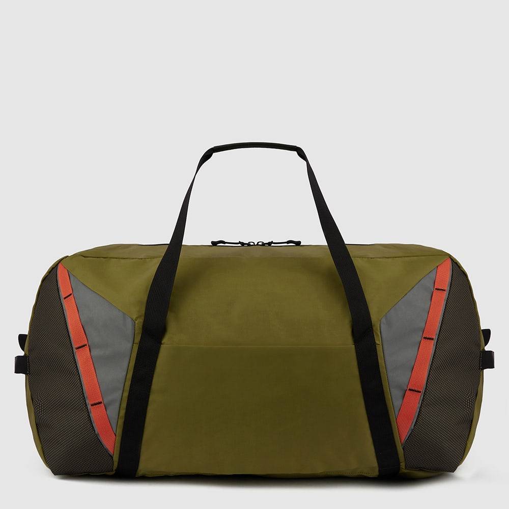 Piquadro Foldable Duffel Bag In Recycled Fabric