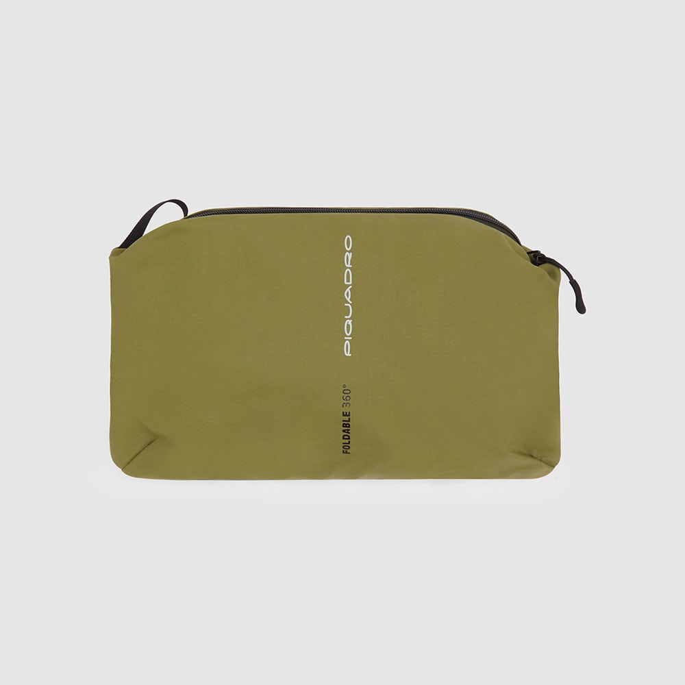 Piquadro Foldable Duffel Bag In Recycled Fabric