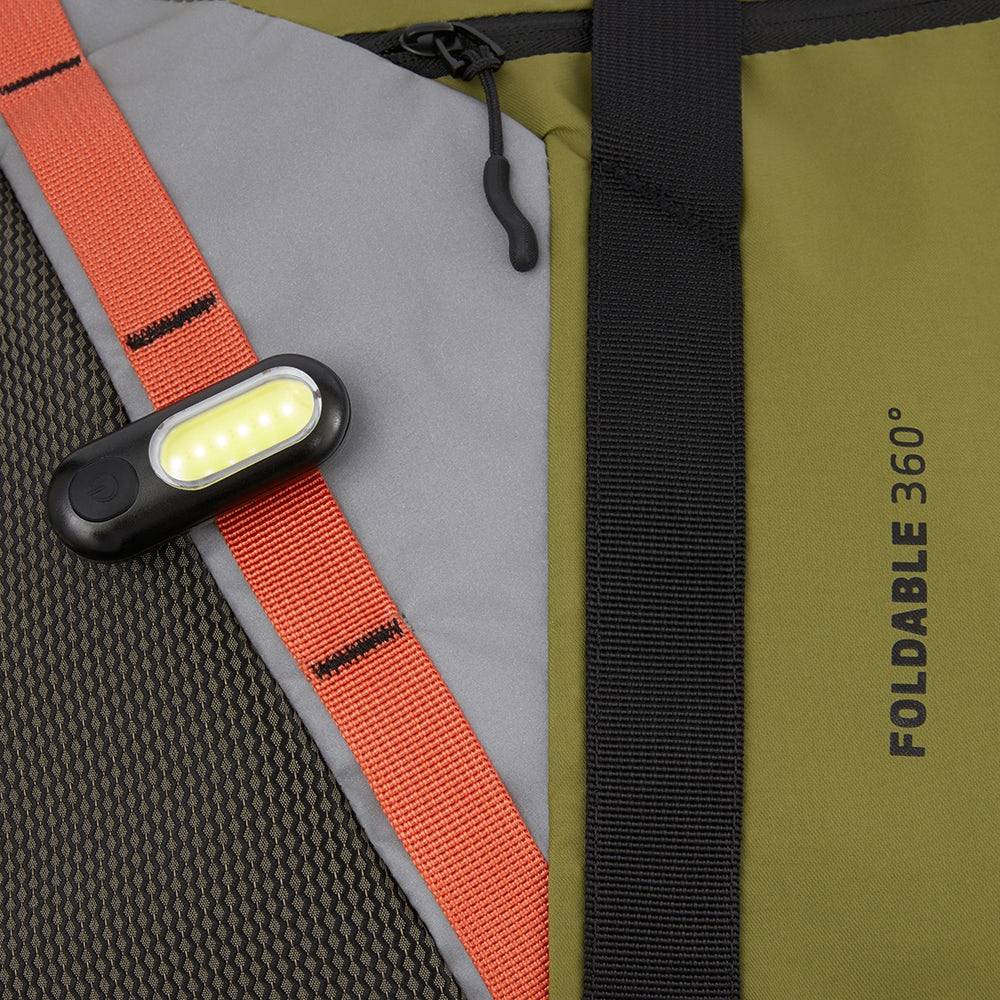 Piquadro Foldable Duffel Bag In Recycled Fabric