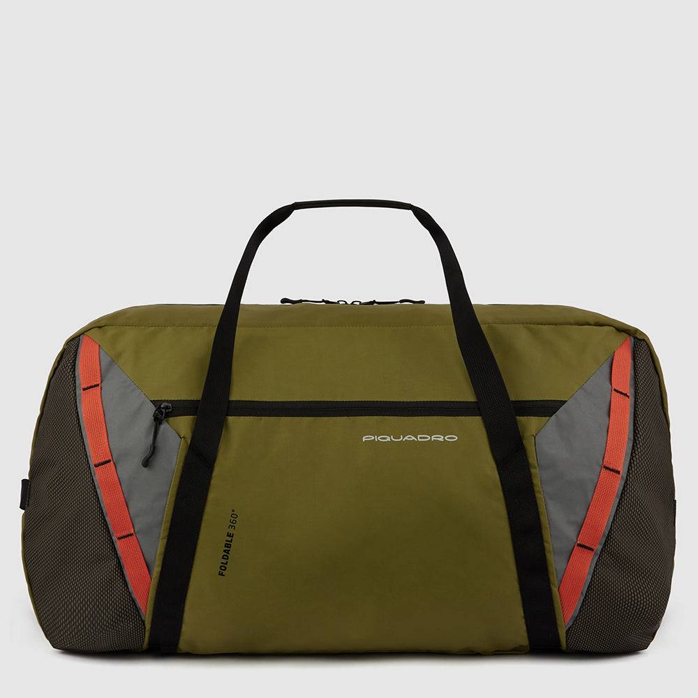 Piquadro Foldable duffel bag in recycled fabric