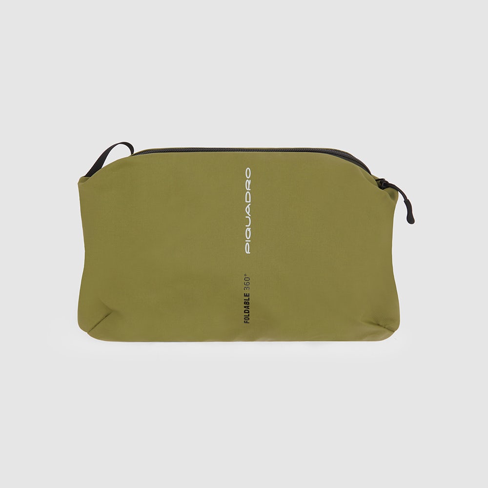 Piquadro Foldable Weekend Bag In Recycled Fabric