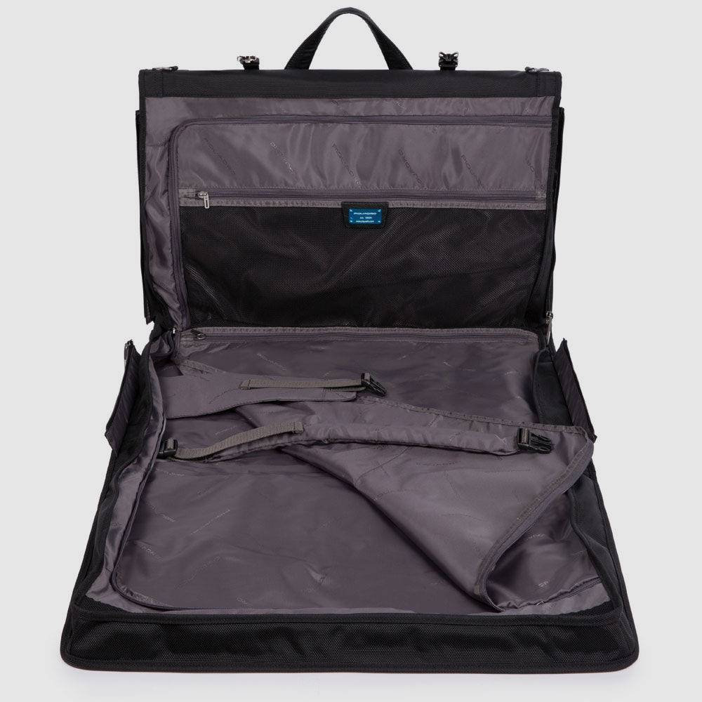 Piquadro Folding Garment Bag In Recycled Fabric
