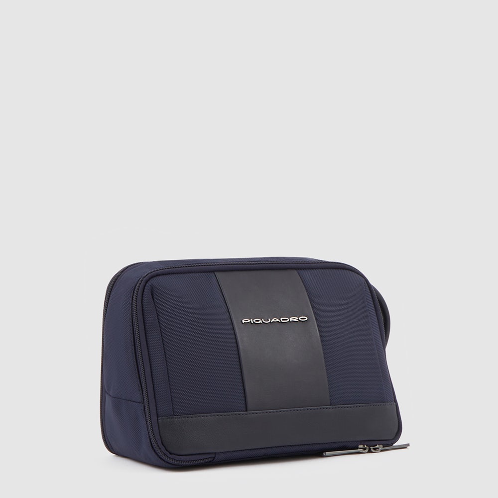 Piquadro Hanging Toiletry Bag, Expandable