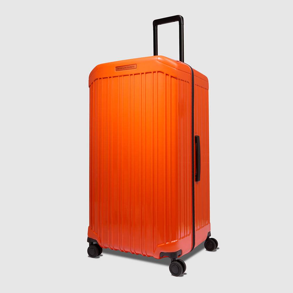 Piquadro Hardside Spinner In Trunk Shape
