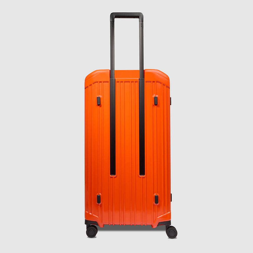 Piquadro Hardside Spinner In Trunk Shape