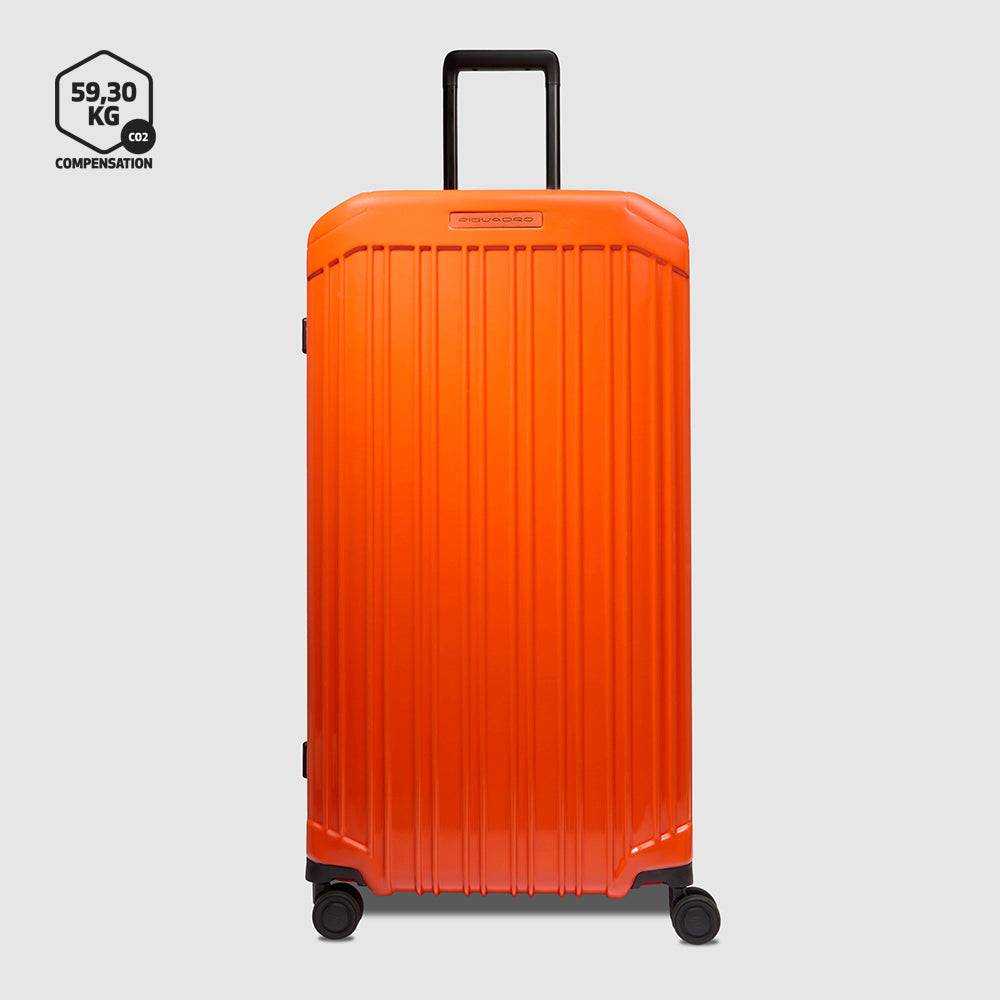 Piquadro Hardside spinner in trunk shape