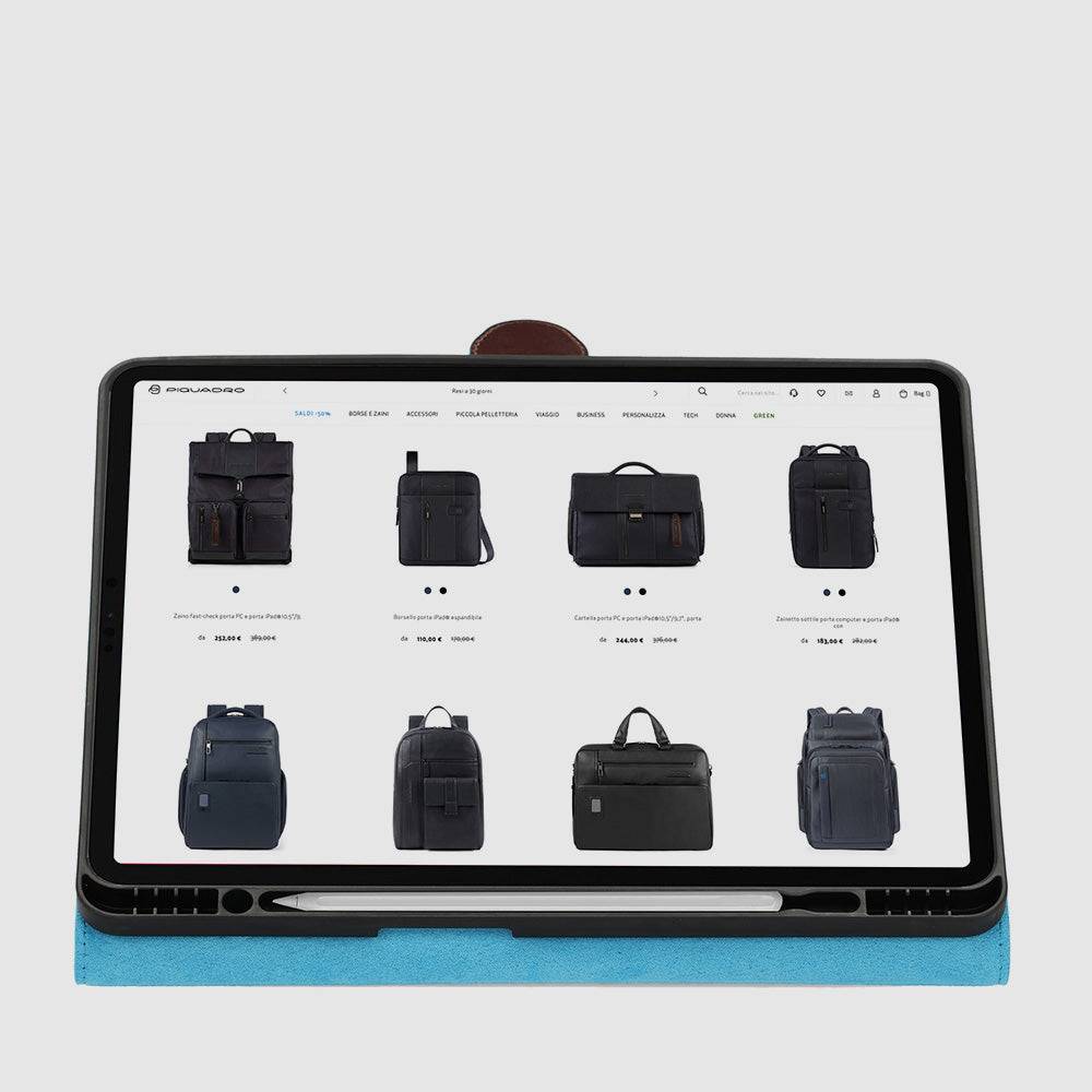 Piquadro IPad®Pro 12,9" Stand Up Leather Case