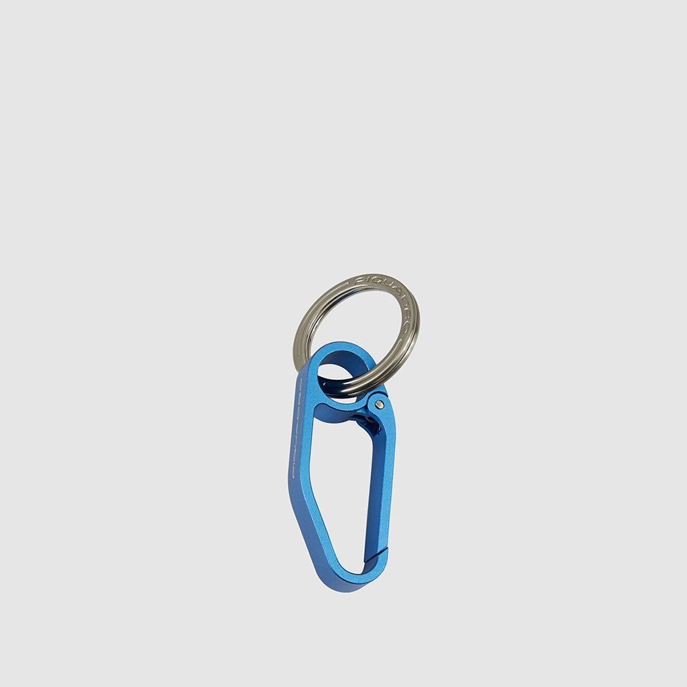 Piquadro Keychain With Big Carabiner Hook