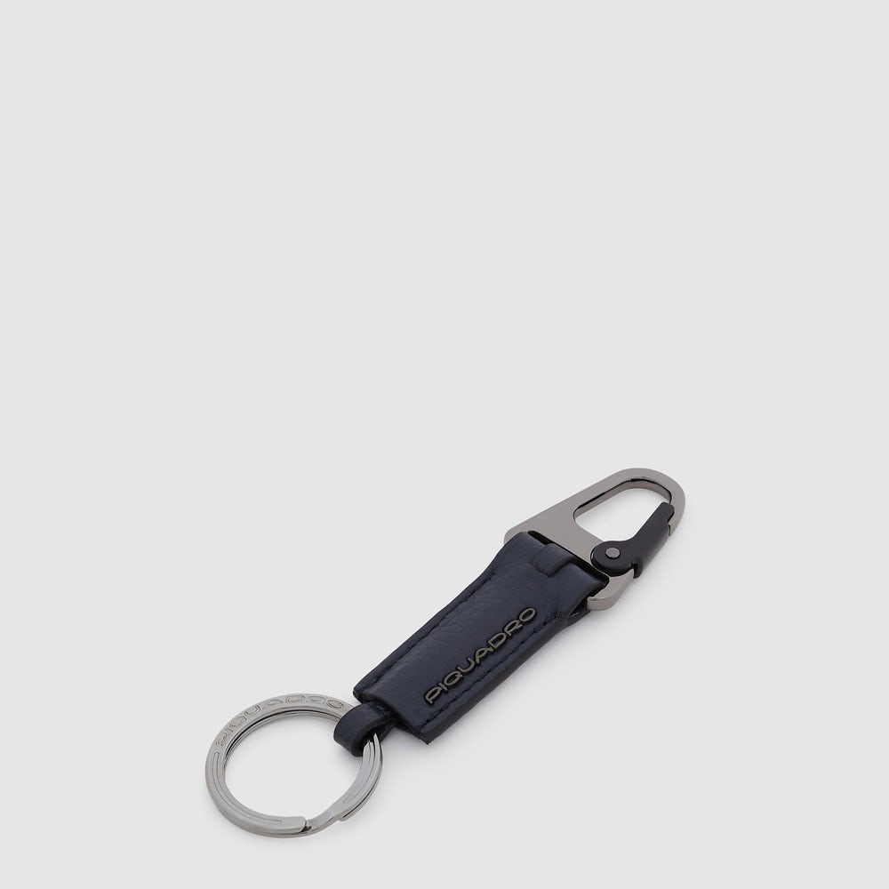 Piquadro Keychain With Carabiner Hook