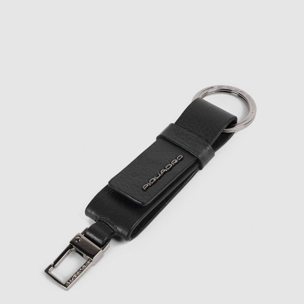 Piquadro Keychain with carabiner