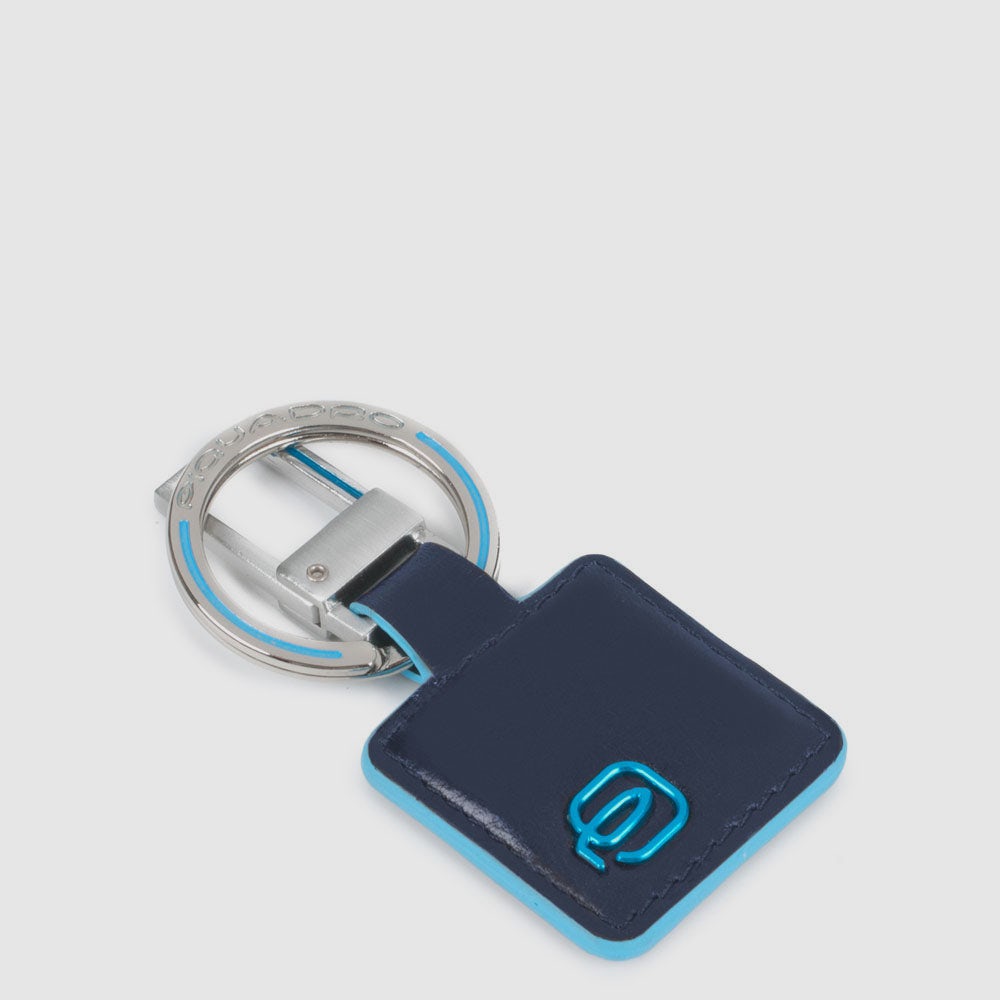 Piquadro Keychain with leather insert