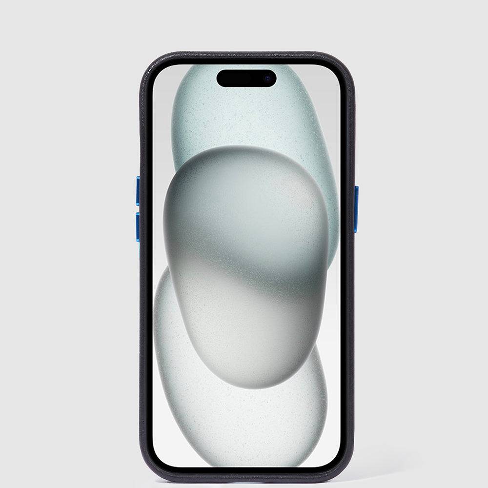 Piquadro Leather Case For IPhone® 15 Plus 6,7”