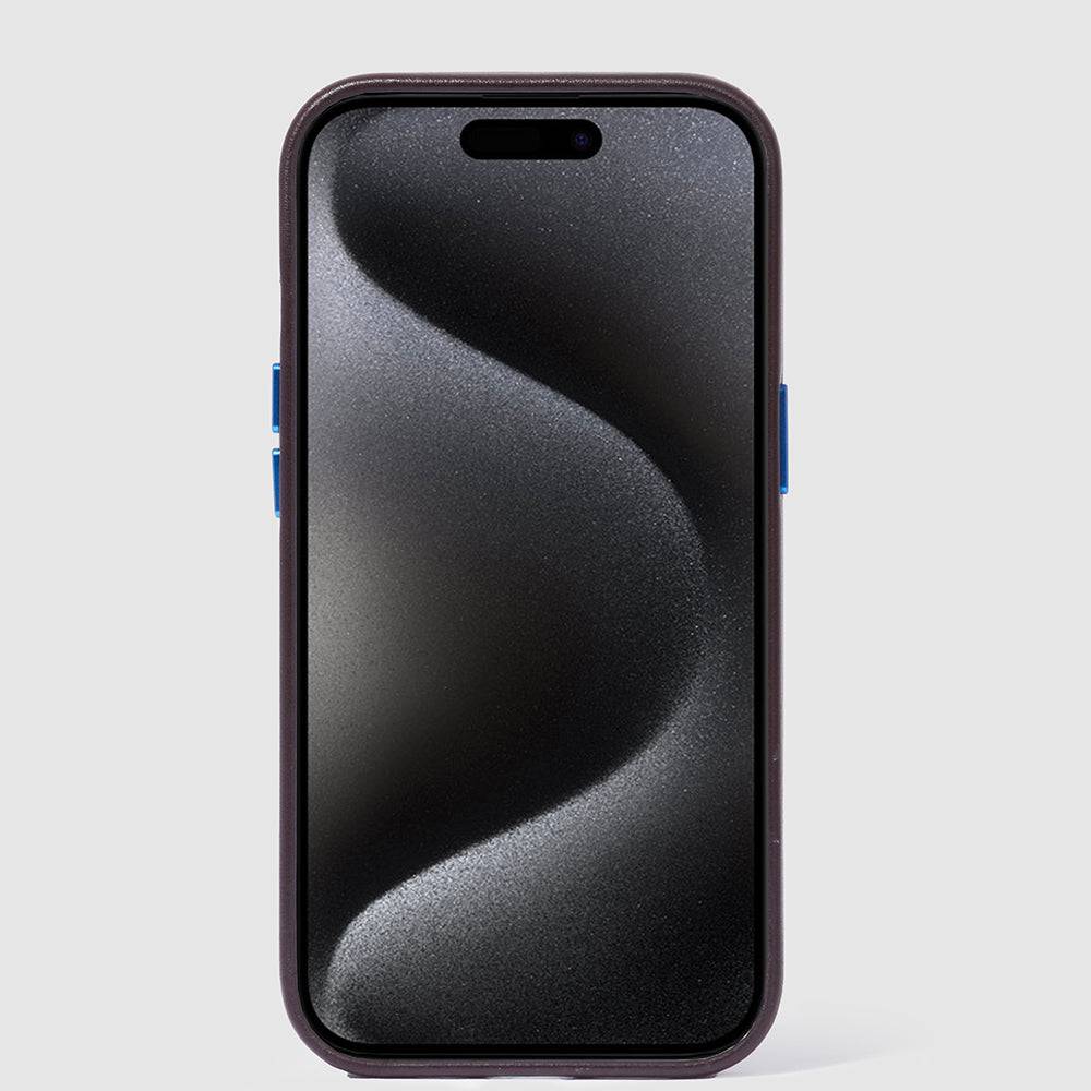 Piquadro Leather Case For IPhone® 15 Pro Max 6,7”