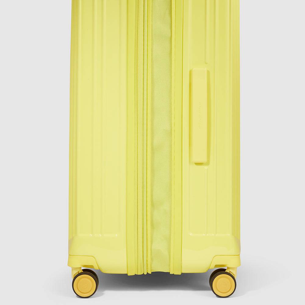 Piquadro Medium Size, Expandable Hardside Spinner