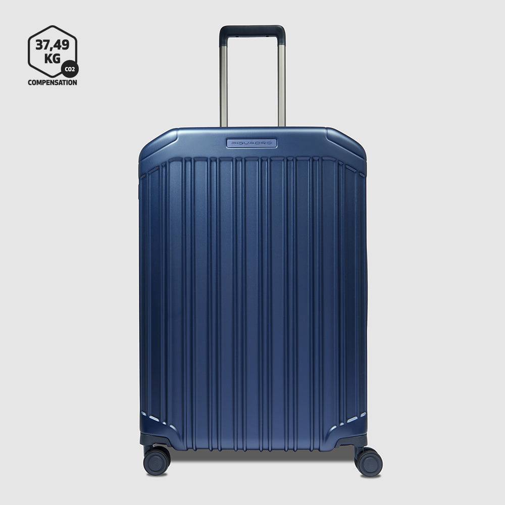 Piquadro Medium size, expandable hardside spinner
