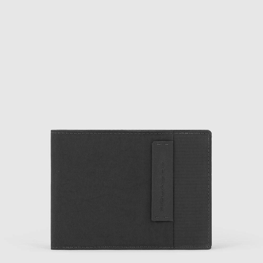 Piquadro Men’s Wallet In Recycled Fabric