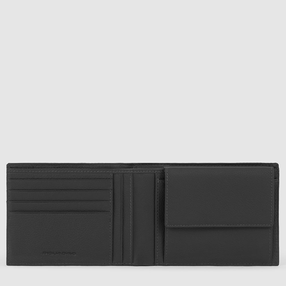 Piquadro Men’s wallet in recycled fabric