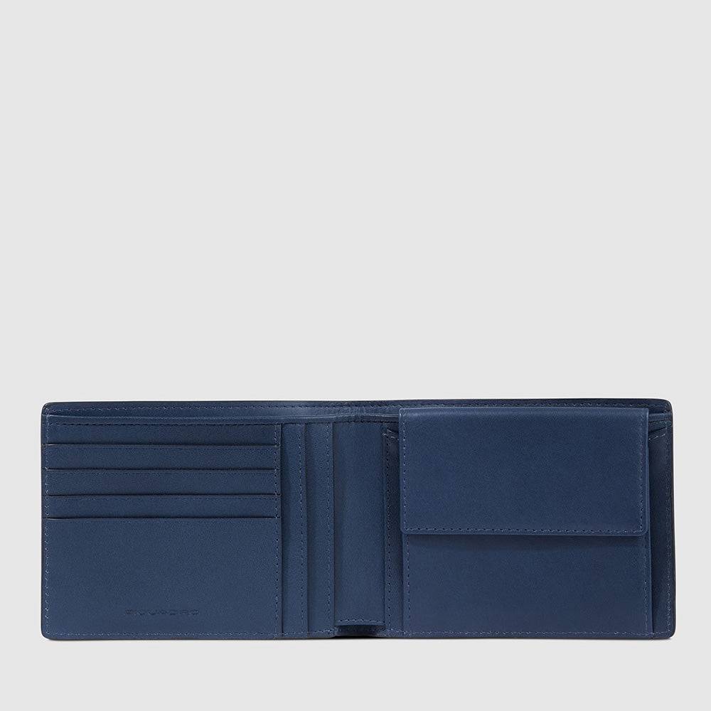 Piquadro Men’s wallet with coin pocket