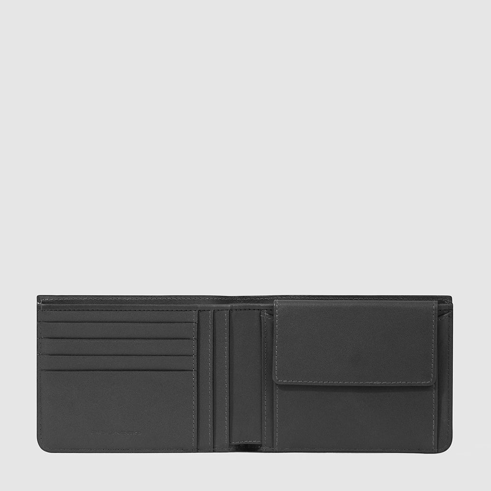 Piquadro Men’s wallet with coin pocket