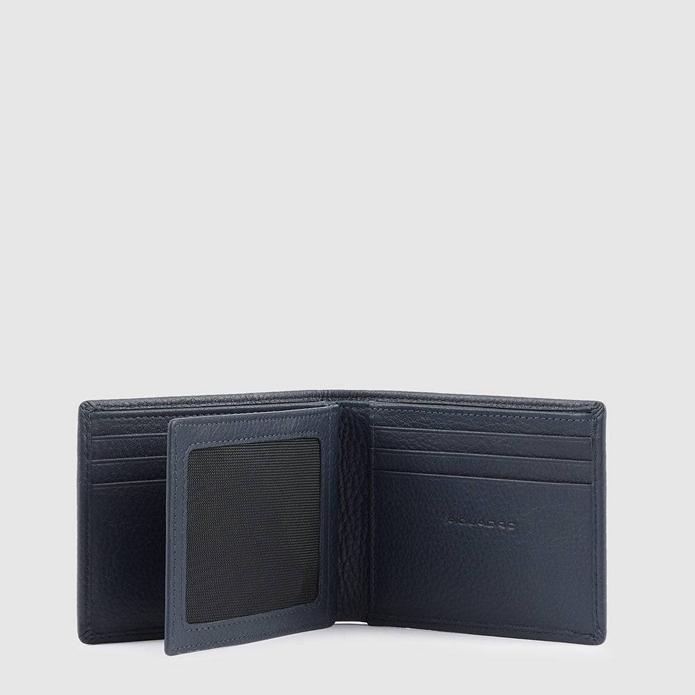 Piquadro Men’s wallet with flip ID window