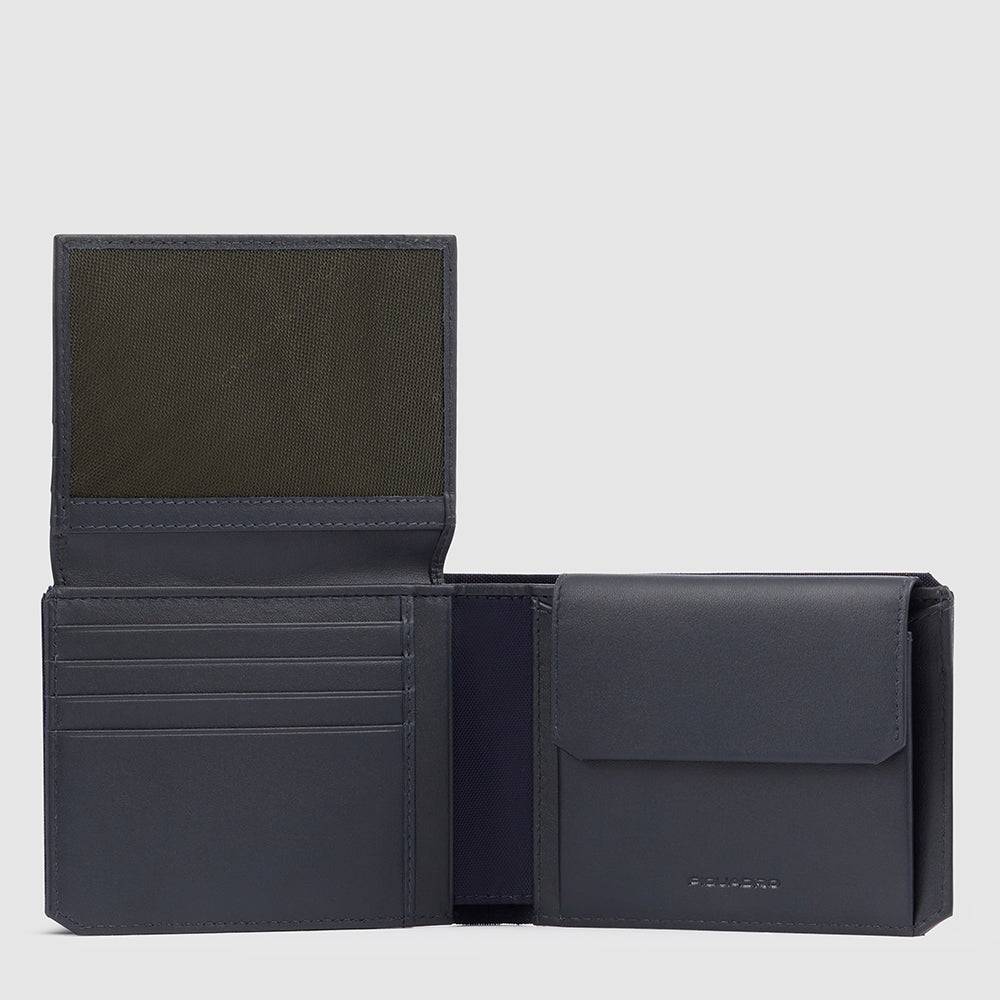 Piquadro Men’s Wallet With Flip Up ID Window