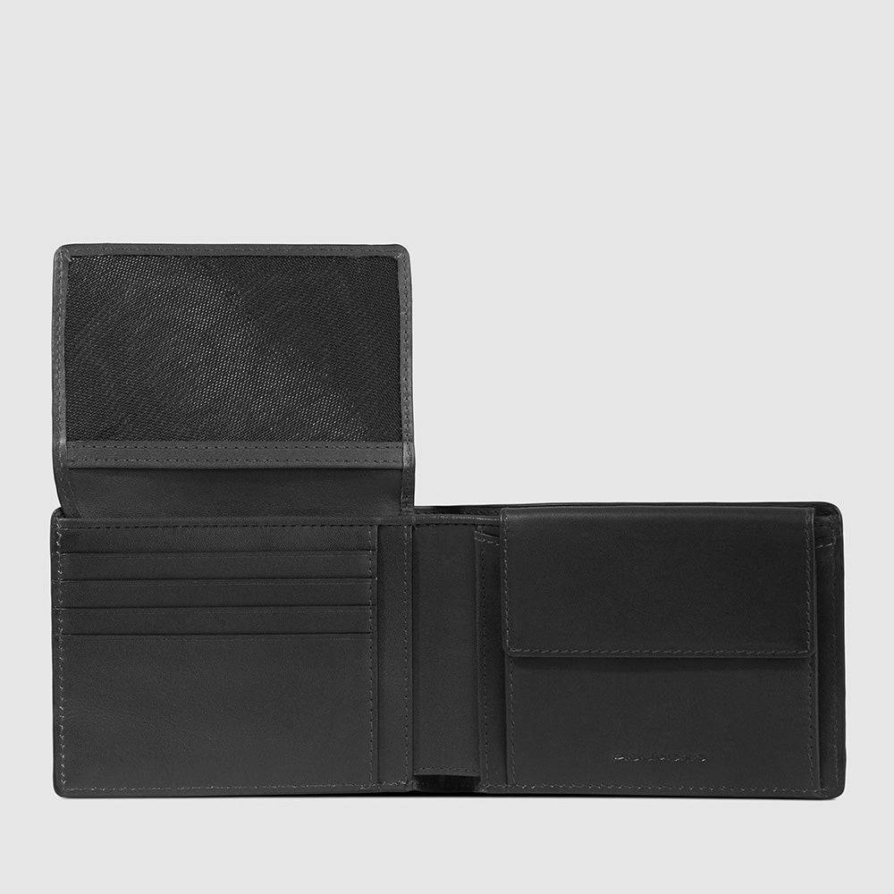 Piquadro Men’s wallet with flip up ID window