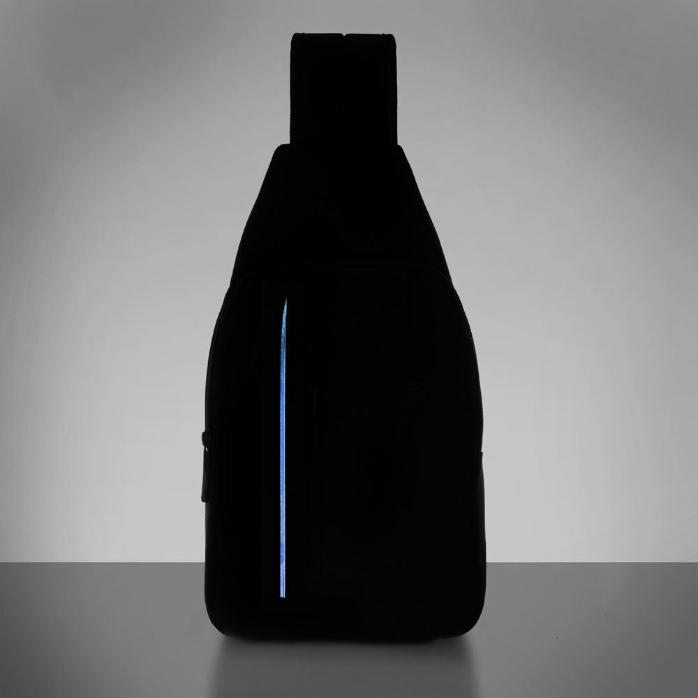 Piquadro Mono Sling Bag With LED Light