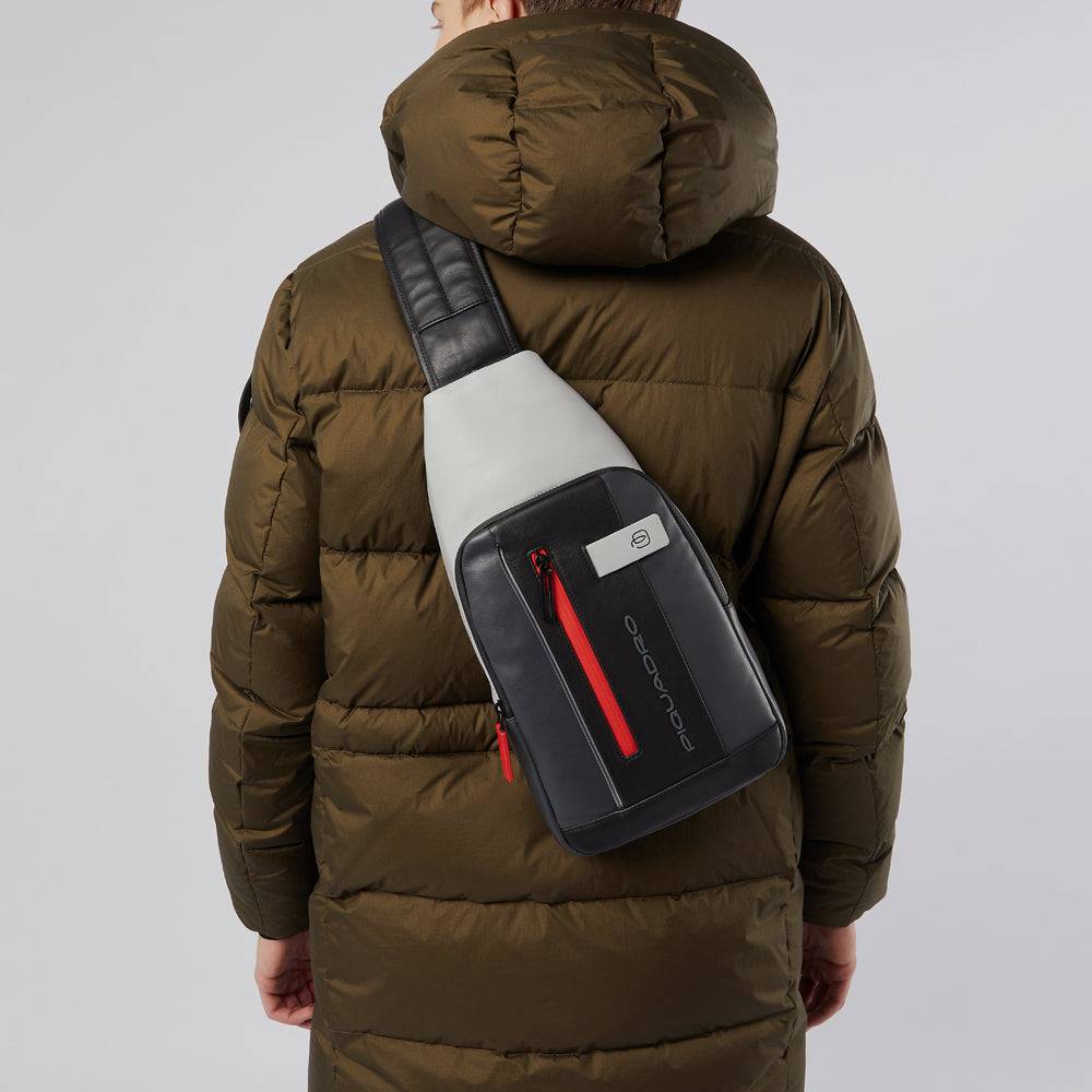 Piquadro Mono Sling Bag With LED Light