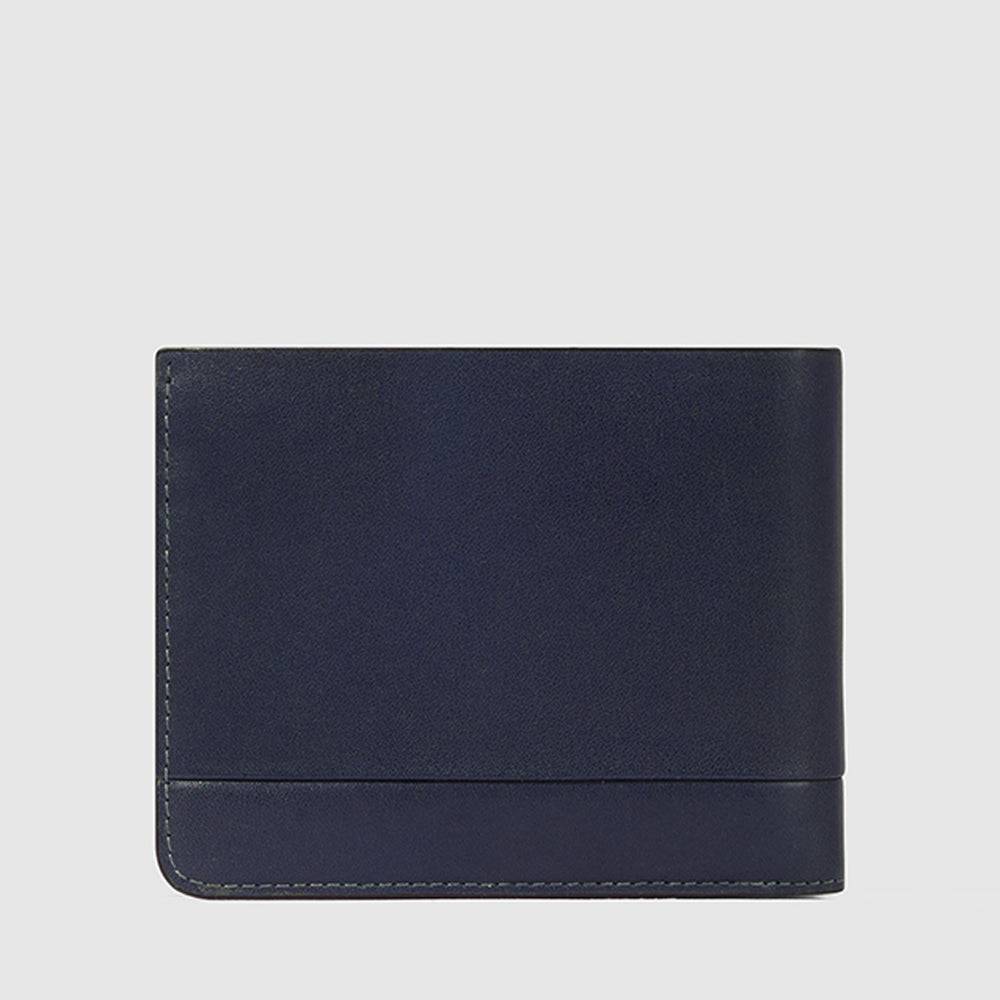 Piquadro Slim Men’s Wallet With Zipped Coin Pocket