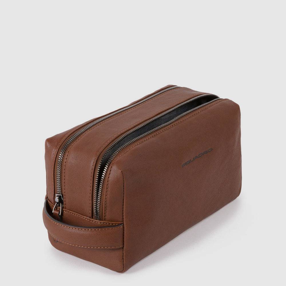 Piquadro Toiletry Bag With Two Dividers
