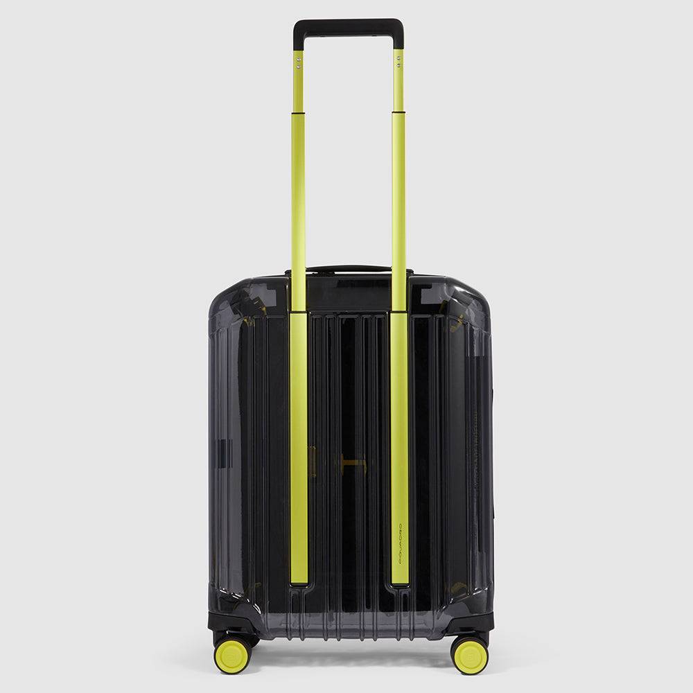 Piquadro Trasparent Cabin Size Hardside Spinner