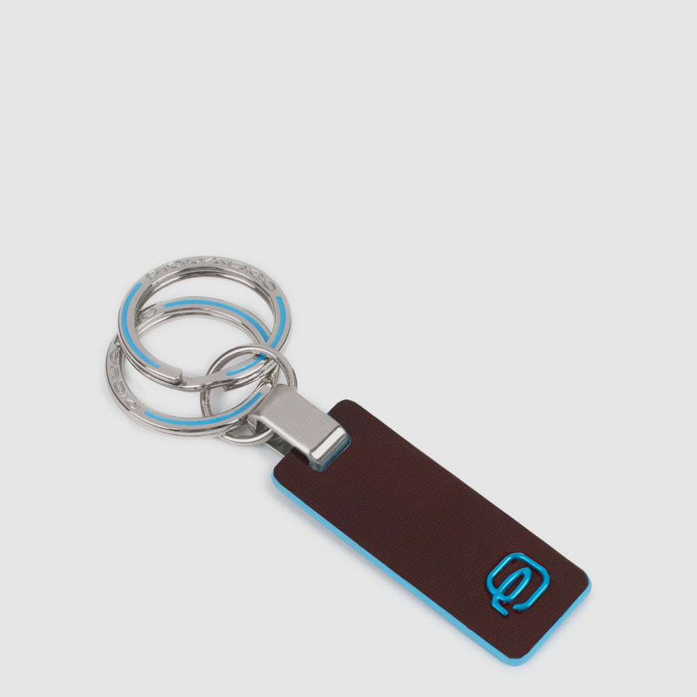Piquadro Two-ring keychain
