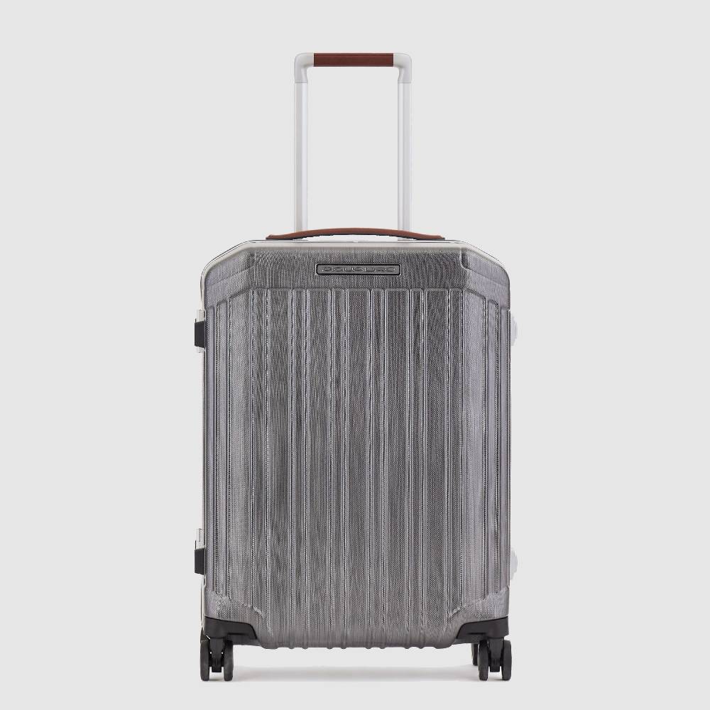 Piquadro Ultra slim, hardside spinner with TSA lock