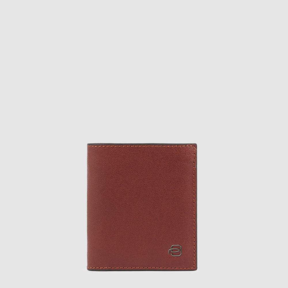 Piquadro Vertical Men’s Wallet With Coin Pocket