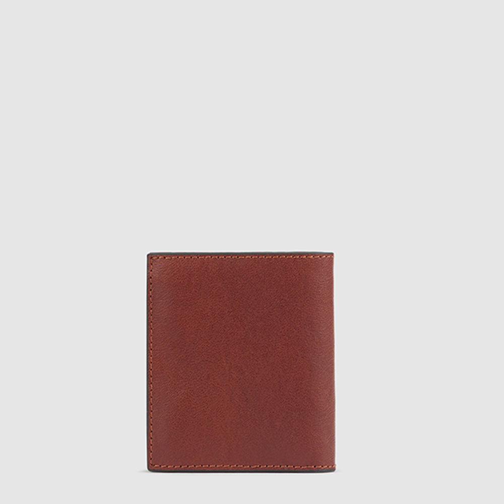 Piquadro Vertical Men’s Wallet With Coin Pocket